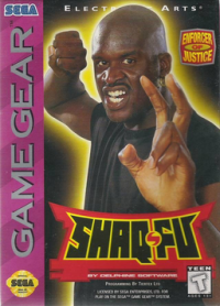 Shaq Fu Sega Game Gear US box art
